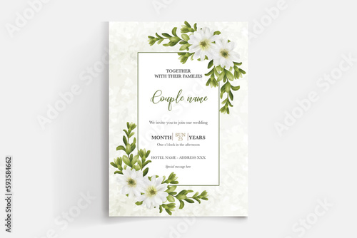 Shower bridal wedding invitation templates