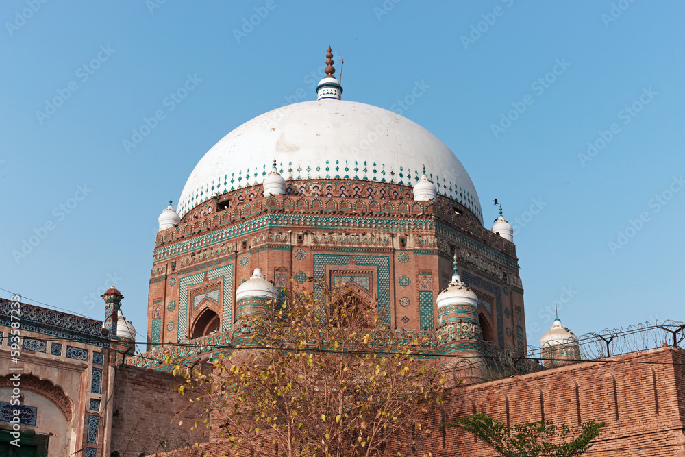 Tomb Shah Rukne Alam in Multan, Punjab province, Pakistan
