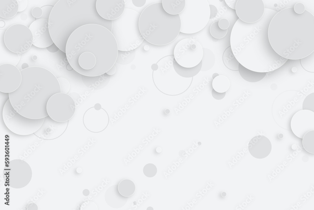 Abstract background with white circle shape Abstract background with white circle shape