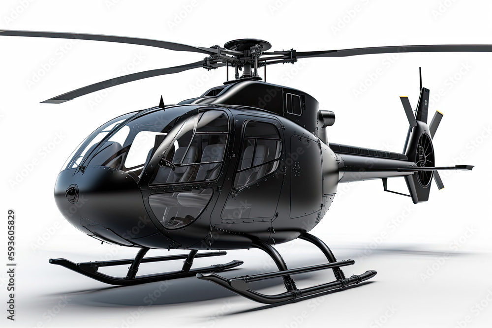 helicopter on the ground created with Generative AI technology helicopter on the ground created with Generative AI technology