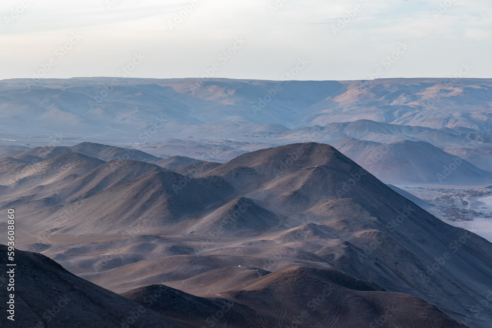 landcapes in the Atacama desert