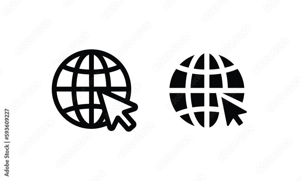 Globe, World, Go to web Website icons set Communication, WWW, World wide, support, social media, contact us, internet icon symbol sign vector collection Editable stroke isolated in white Globe, World, Go to web Website icons set Communication, WWW, World wide, support, social media, contact us, internet icon symbol sign vector collection Editable stroke isolated in white