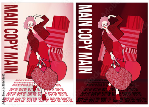 model pose０１　main visual　cover　campaign　flyer 　poster　person