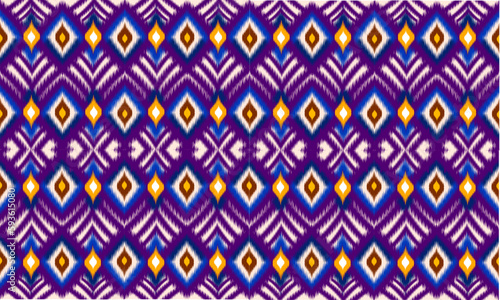 Aztec geometric seamless pattern. Native American, Indian Southwest print. Ethnic design wallpaper, fabric, cover, textile, weave, wrapping.