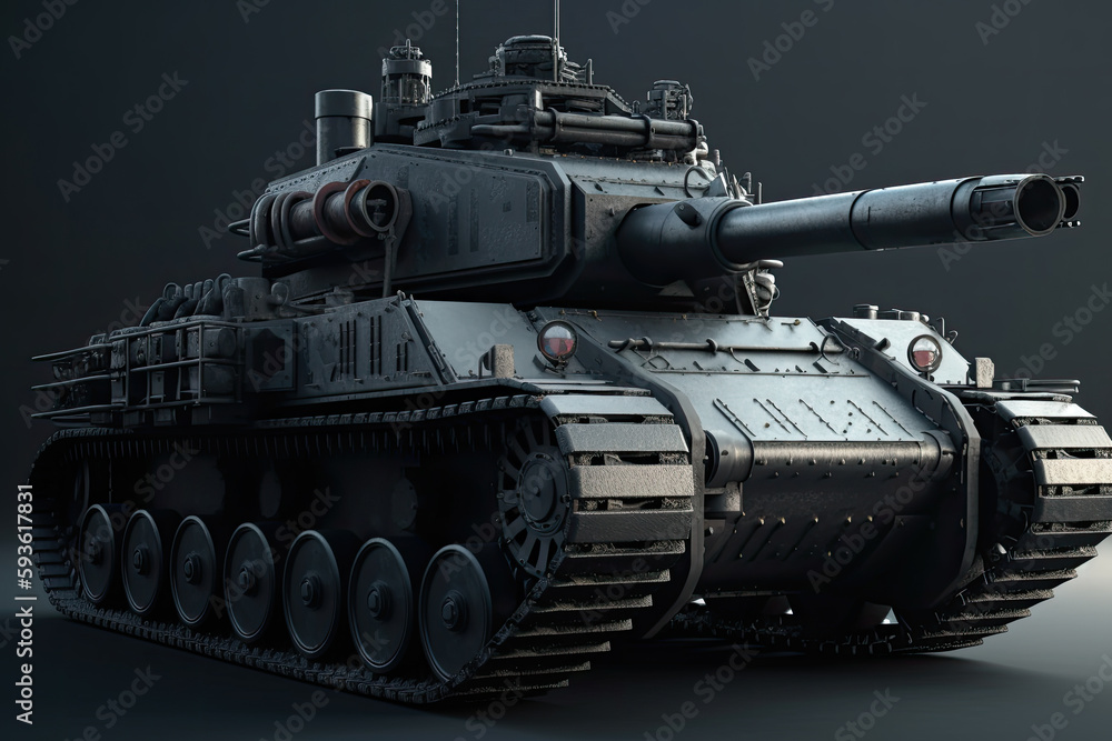 russian tank t 34 created with Generative AI technology russian tank t 34 created with Generative AI technology