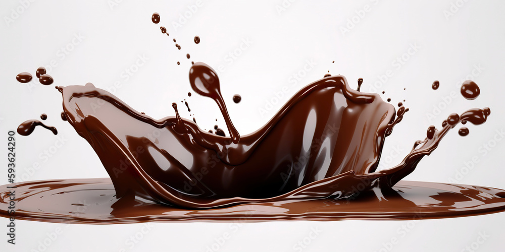 Chocolate splash