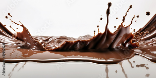 Chocolate splash