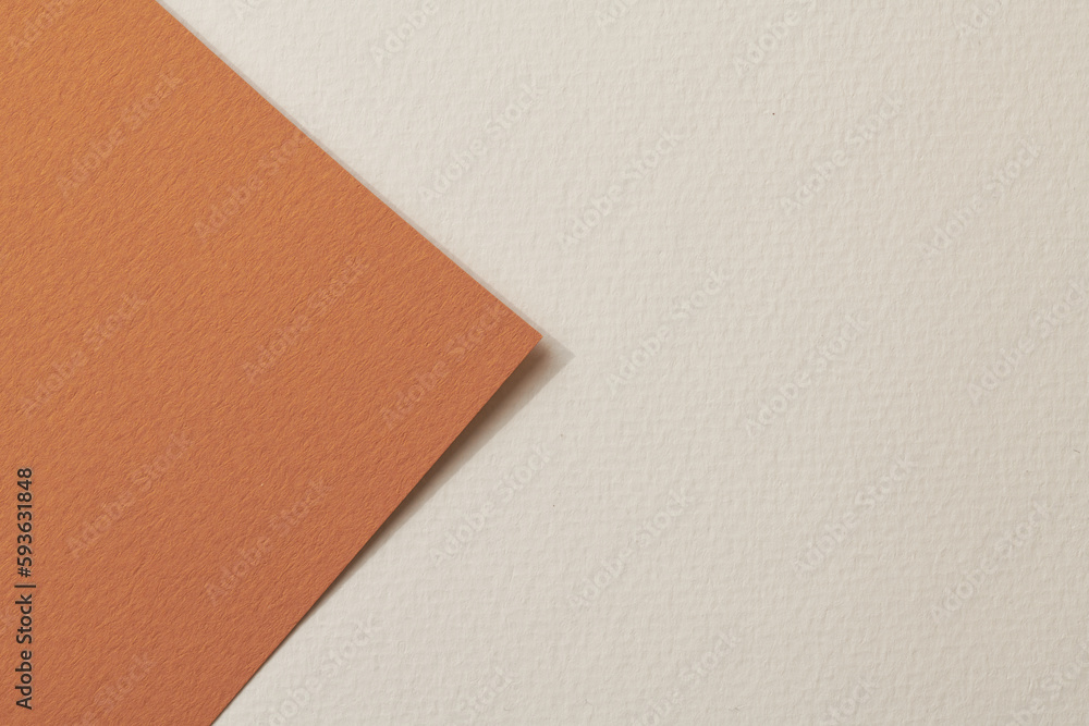 Rough kraft paper background, paper texture brown white colors. Mockup with copy space for text Rough kraft paper background, paper texture brown white colors. Mockup with copy space for text