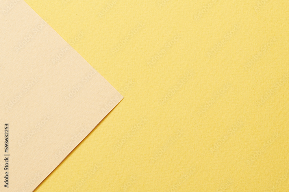 Rough kraft paper background, paper texture yellow beige colors. Mockup with copy space for text Rough kraft paper background, paper texture yellow beige colors. Mockup with copy space for text