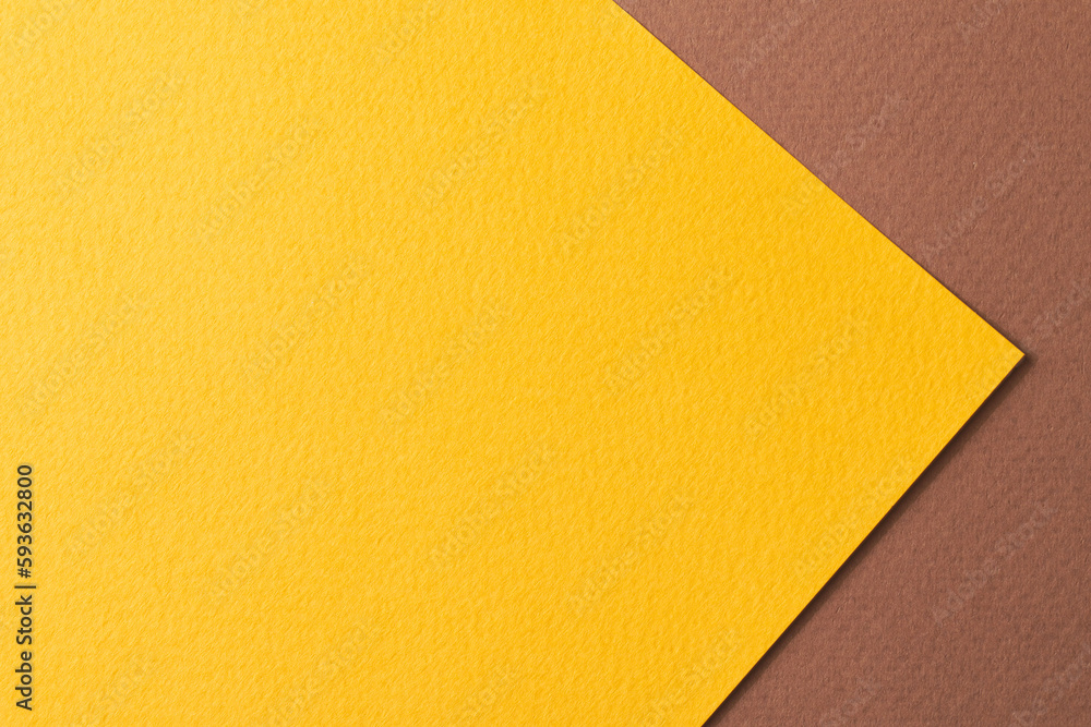 Rough kraft paper background, paper texture brown yellow colors. Mockup with copy space for text Rough kraft paper background, paper texture brown yellow colors. Mockup with copy space for text