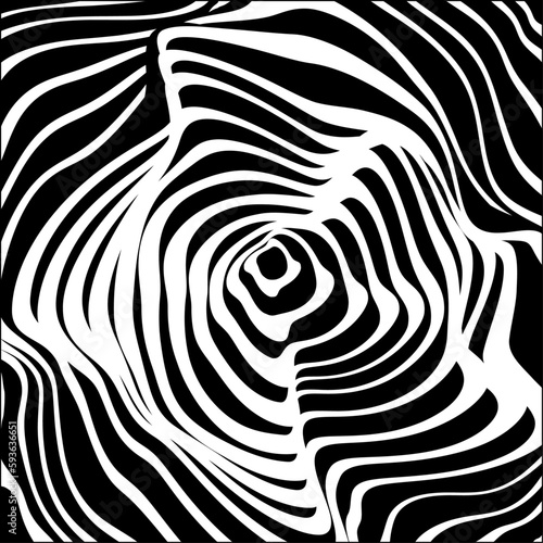 An Abstract Circular Background Effect 