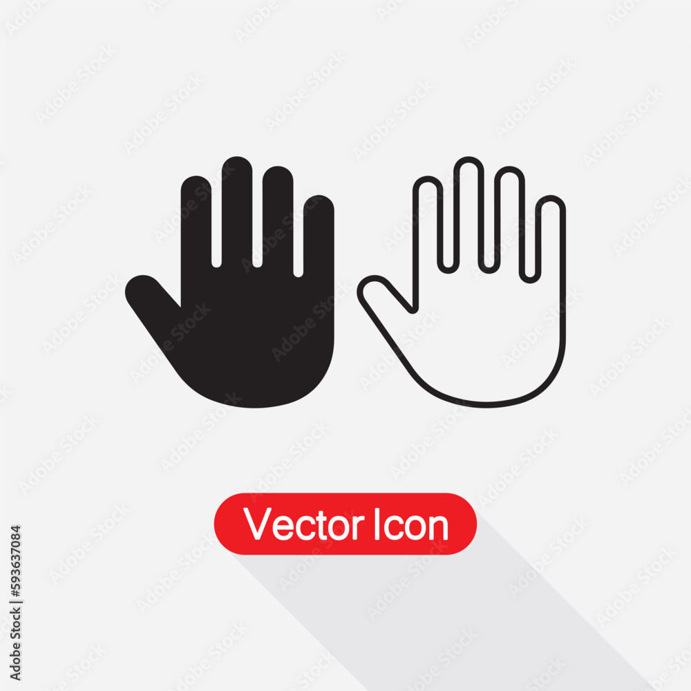 Palm Of Hand, Palm, Hand Icon Vector Illustration Eps10 Palm Of Hand, Palm, Hand Icon Vector Illustration Eps10