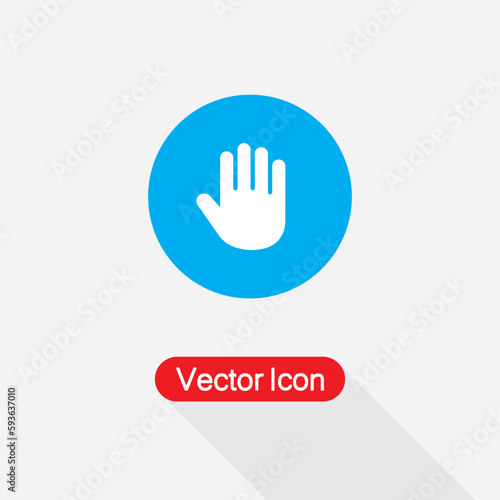 Palm Of Hand, Palm, Hand Icon Vector Illustration Eps10 © Евгений Яковина