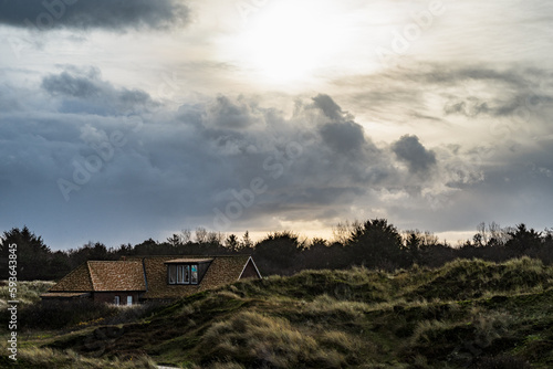 Wangerooges Strand und Dünen im Dezember