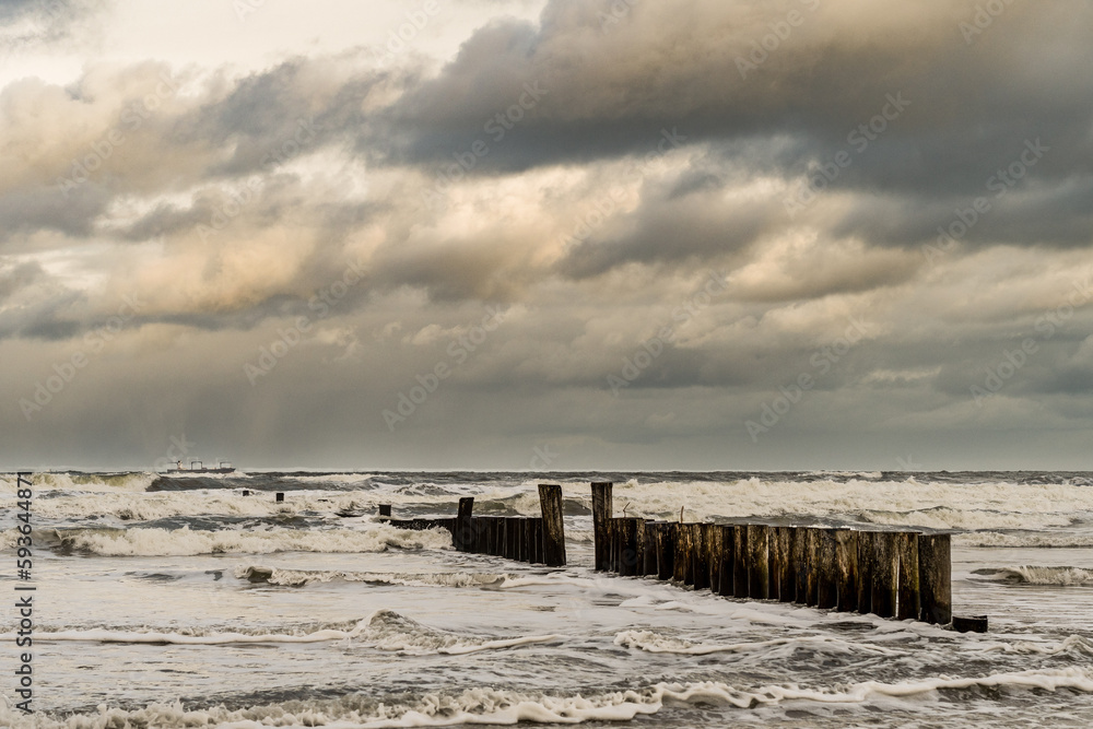 Wangerooges Strand und Dünen im Dezember Wangerooges Strand und Dünen im Dezember