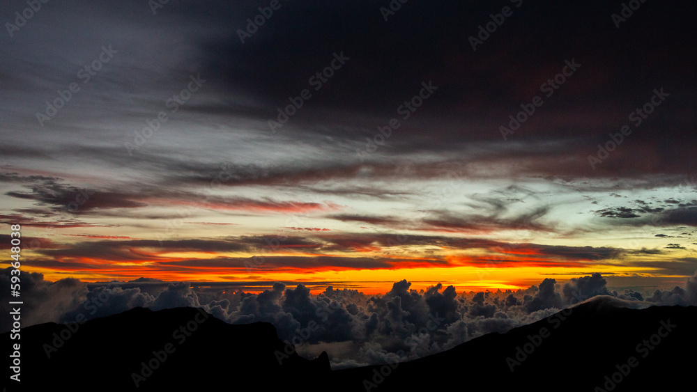 Haleakalā Sunrise Maui Hawaii Haleakalā Sunrise Maui Hawaii