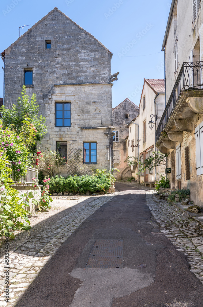 Historical village Flavigny, France