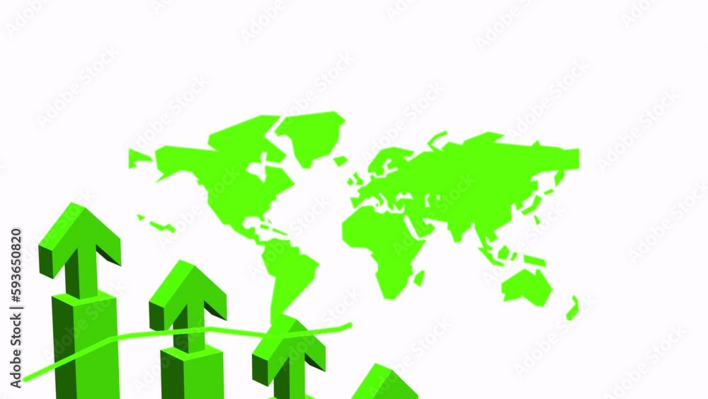 Bar chart graph showing rising investment Bar chart graph showing rising investment