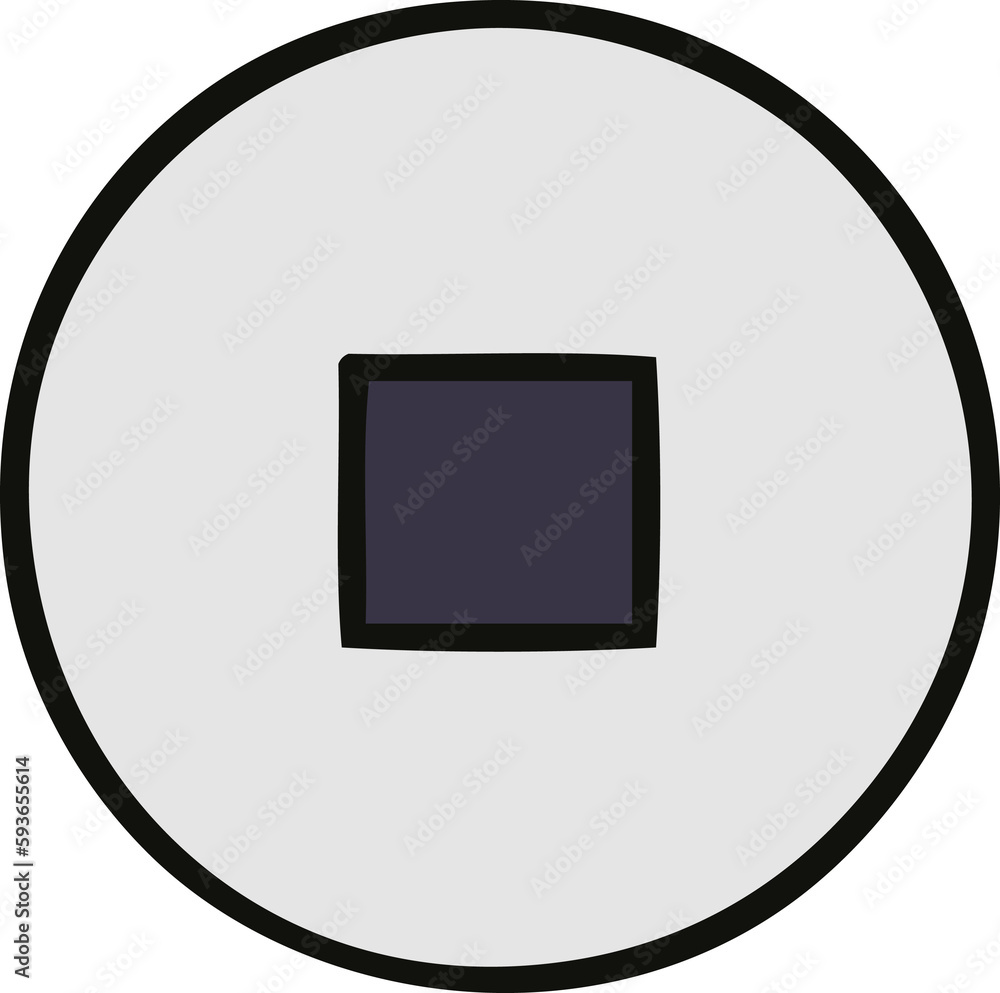 cute cartoon stop button cute cartoon stop button