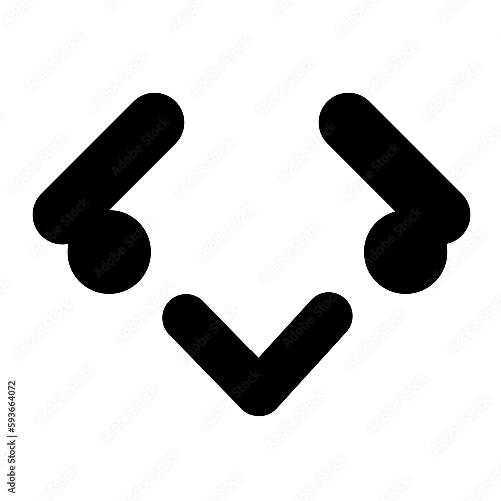 disappointed bird face icon disappointed bird face icon