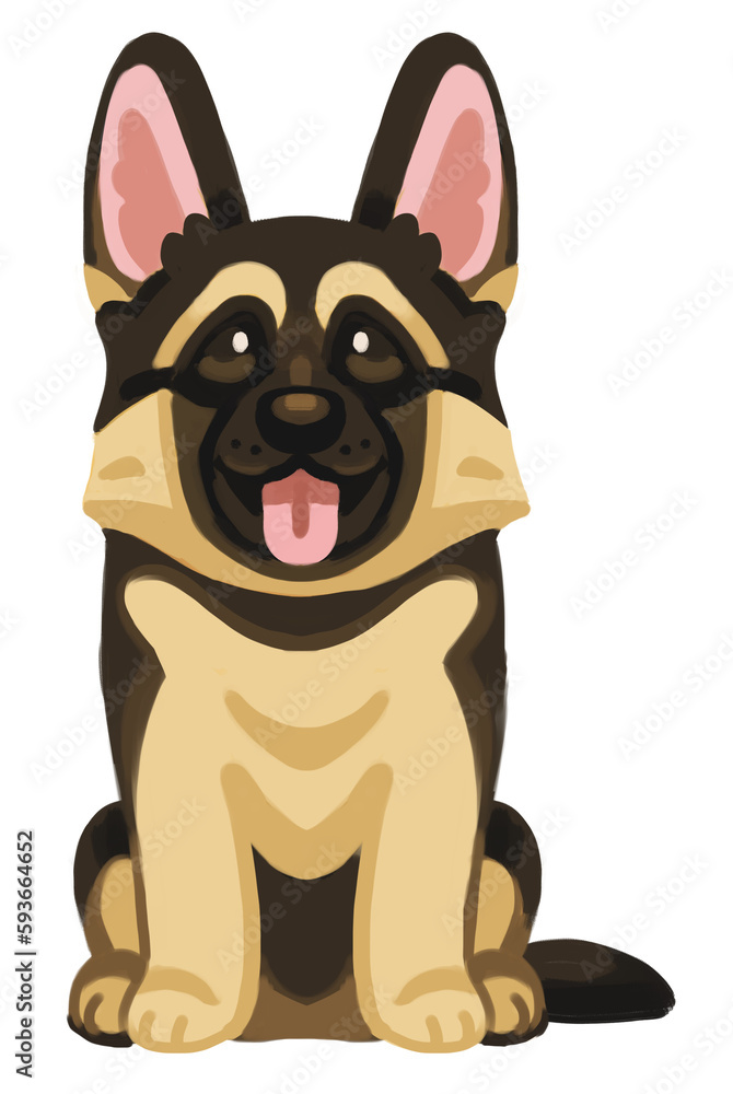 Obraz premium German Shepherd