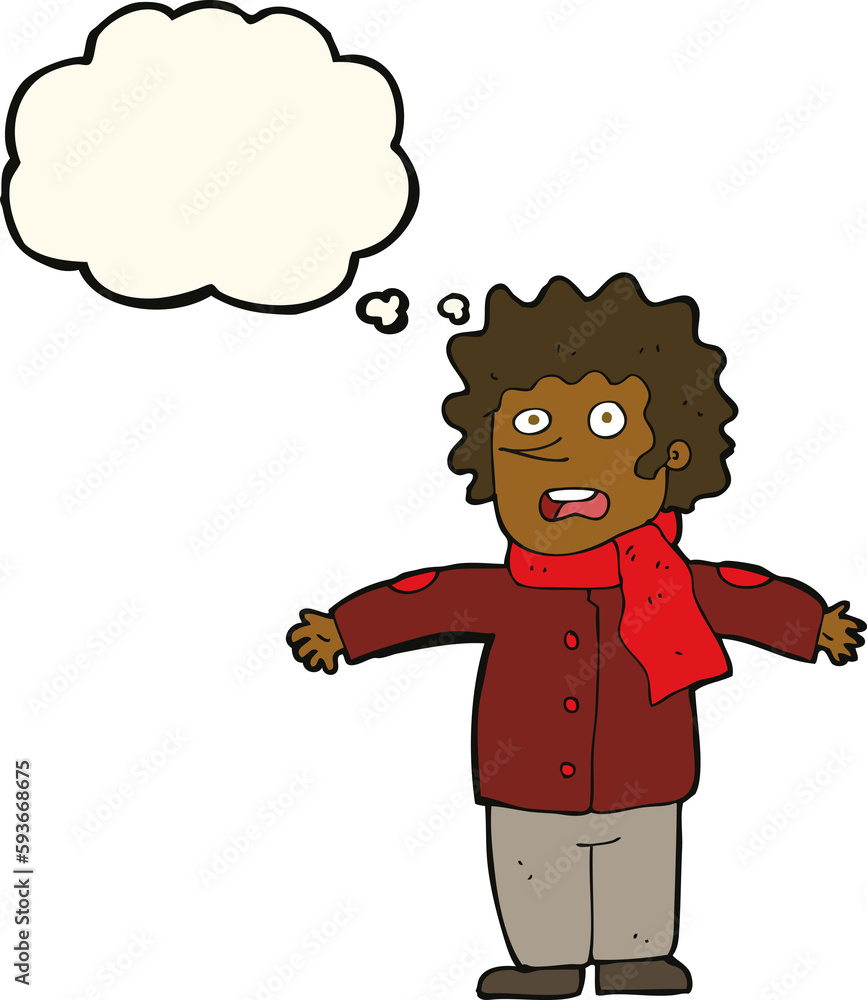 cartoon surprised man with thought bubble cartoon surprised man with thought bubble