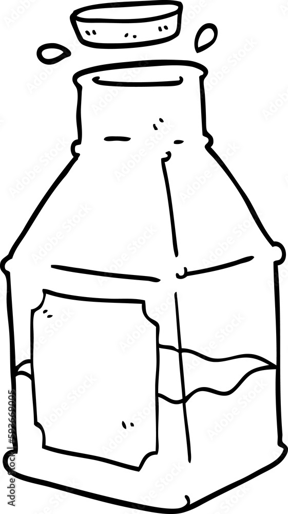 line drawing cartoon drink in decanter line drawing cartoon drink in decanter