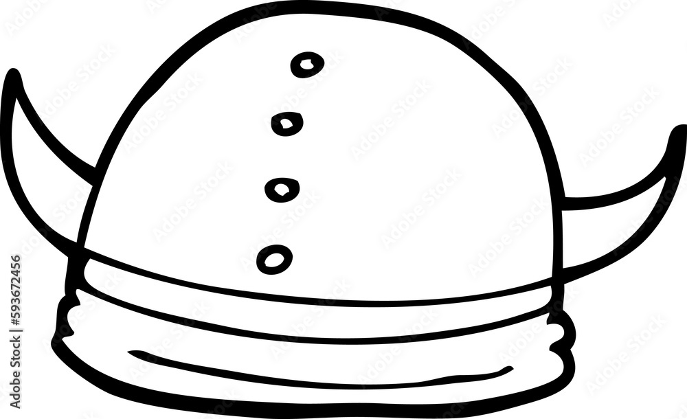 line drawing cartoon viking helmet line drawing cartoon viking helmet