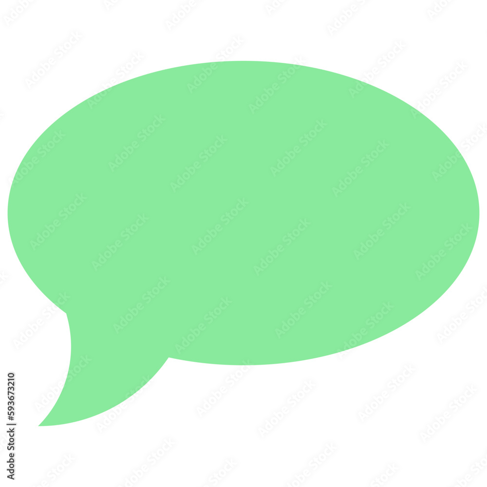 Speech balloons icon, flat style vector illustration Speech balloons icon, flat style vector illustration