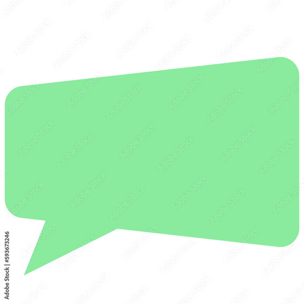 Speech balloons icon, flat style vector illustration Speech balloons icon, flat style vector illustration