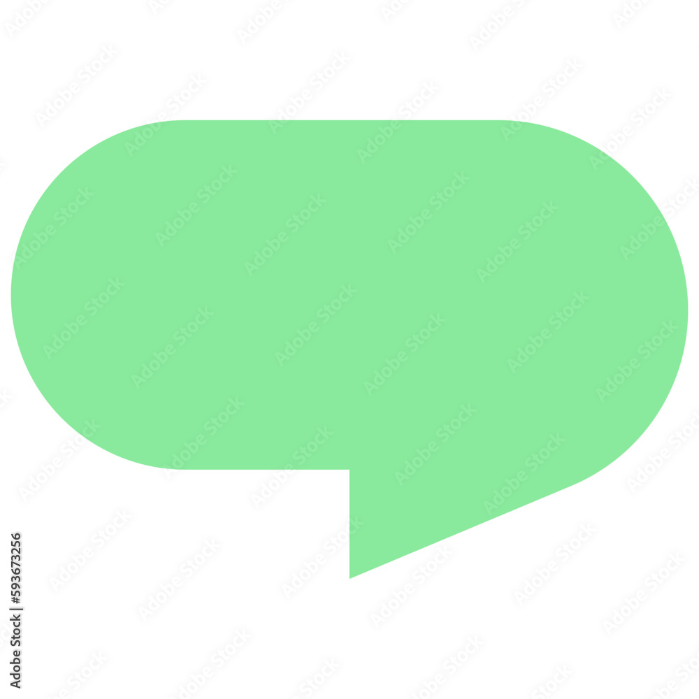 Speech balloons icon, flat style vector illustration Speech balloons icon, flat style vector illustration
