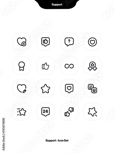 SupportIcon Set