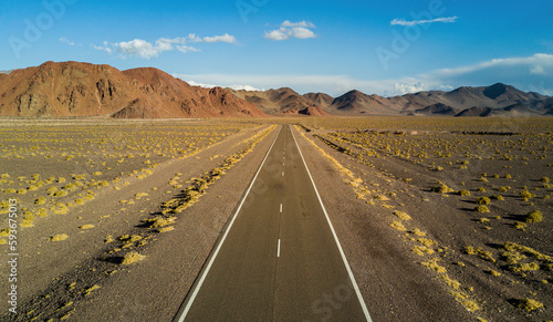 Drone in the mountains of Catamarca, Argentina