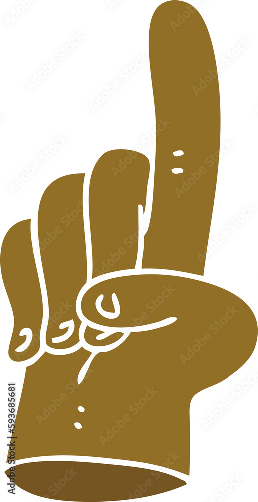 pointing finger quirky hand drawn cartoon pointing finger quirky hand drawn cartoon