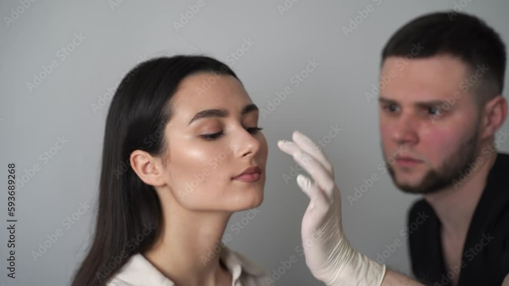 4k video rhinoplasty is surgical procedure that involves altering shape of nose to improve appearance and enhance breathing ENT consultation before rhinoplasty plastic surgery.