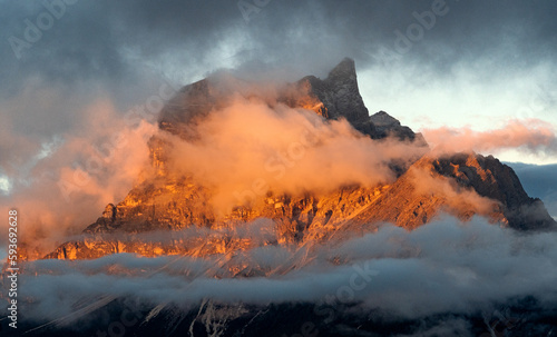 Golden Mountain, Dolomites © Radosaw