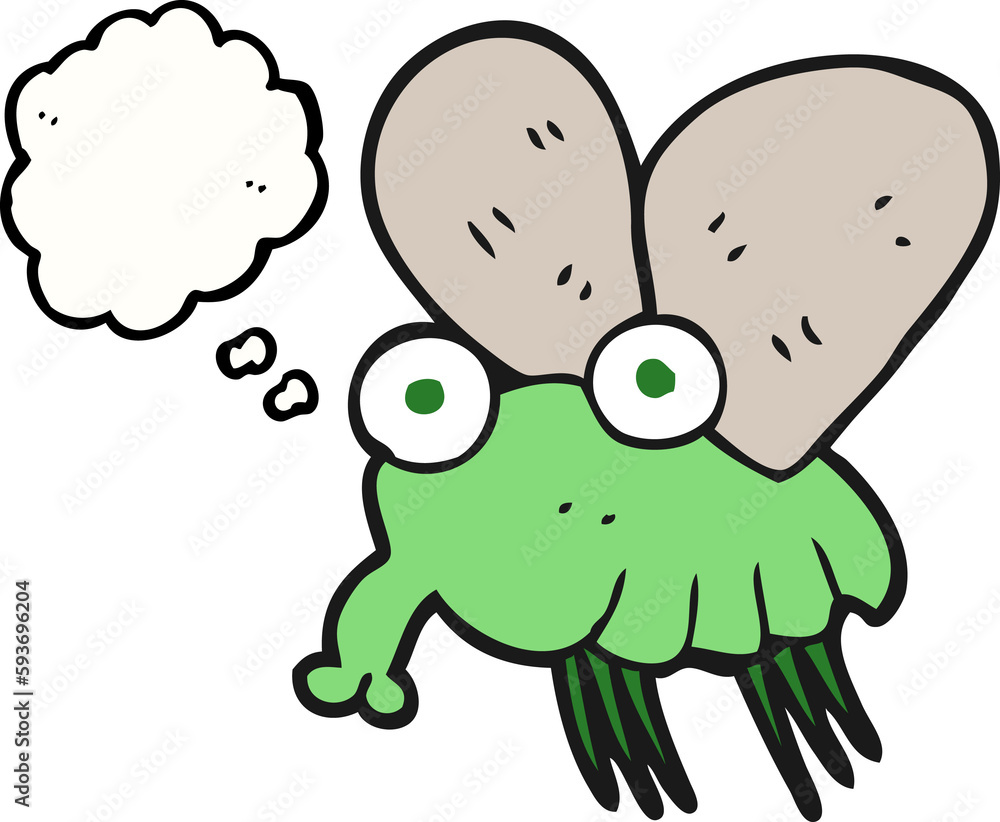 thought bubble cartoon fly thought bubble cartoon fly