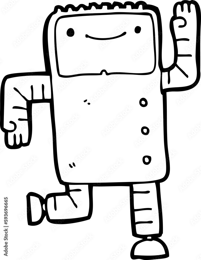 cartoon robot cartoon robot