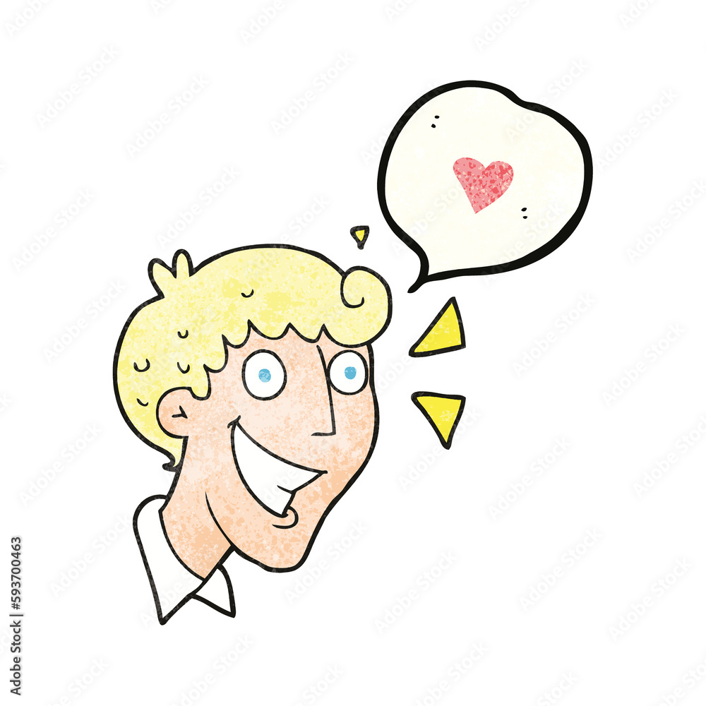 speech bubble textured cartoon excited man speech bubble textured cartoon excited man