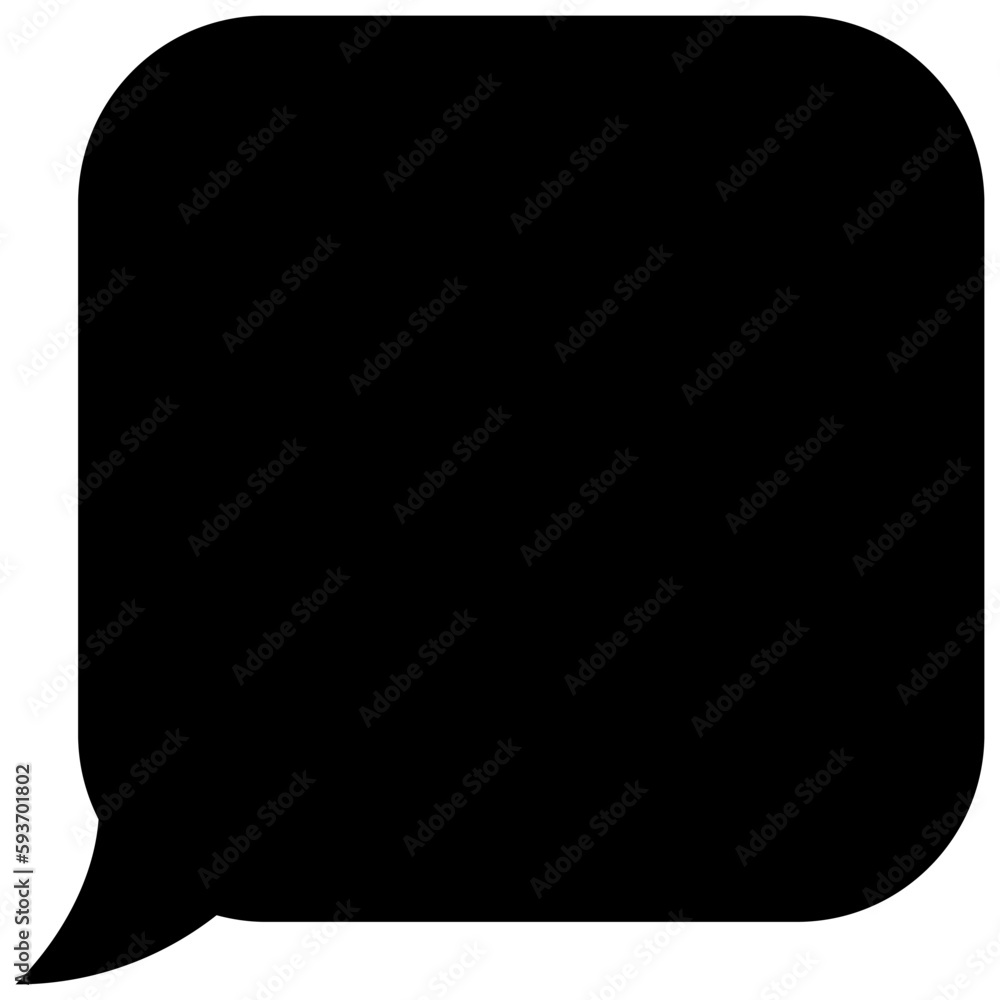 Speech balloons icon, solid style vector illustration Speech balloons icon, solid style vector illustration