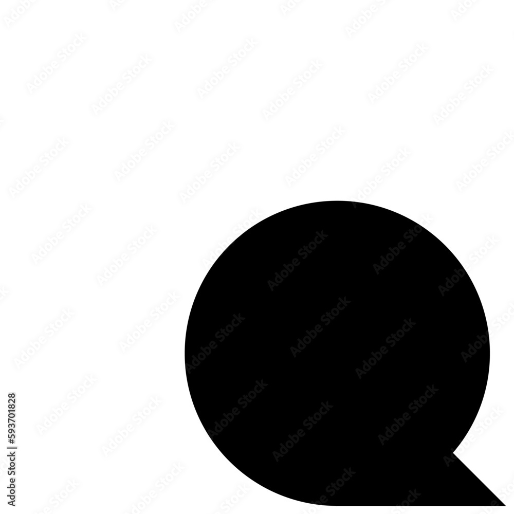 Speech balloons icon, solid style vector illustration Speech balloons icon, solid style vector illustration