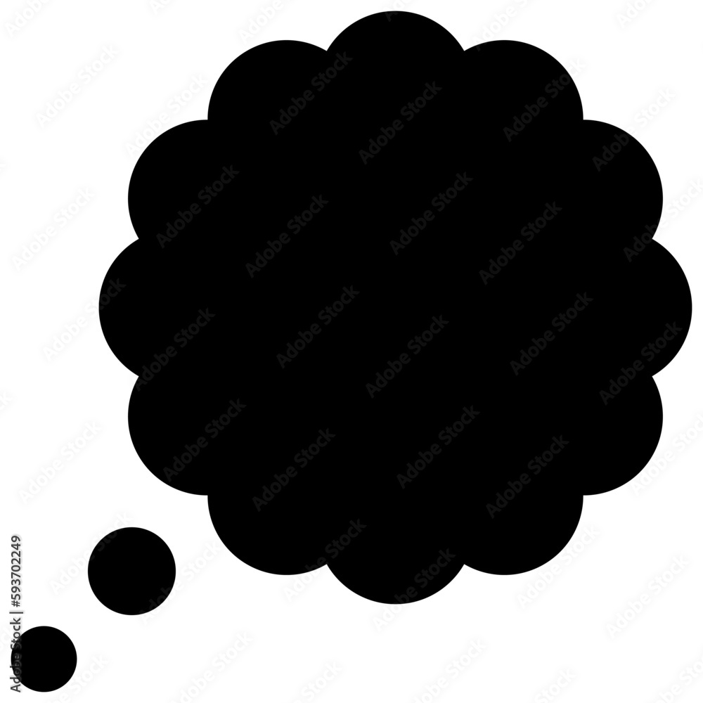 Speech balloons icon, solid style vector illustration Speech balloons icon, solid style vector illustration