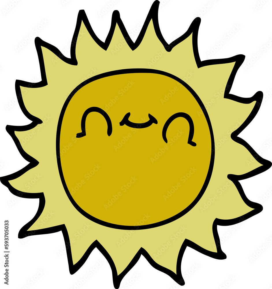 cartoon doodle happy sunshine cartoon doodle happy sunshine