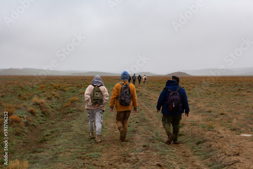 walking, landscape, people, nature, hiking, mountain, sky, travel, couple, road, summer, field, grass, outdoors, walk, woman, horse, path, adventure, countryside, hill, family, active, country, hike