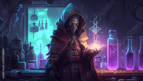 Futuristic Alchemist  photo