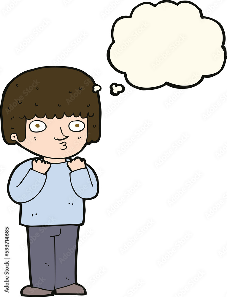 cartoon surprised man with thought bubble cartoon surprised man with thought bubble