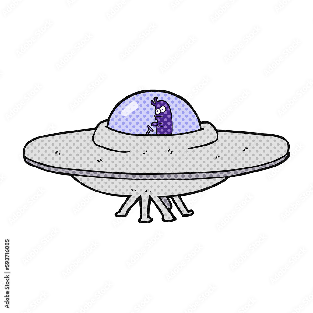 cartoon flying saucer cartoon flying saucer