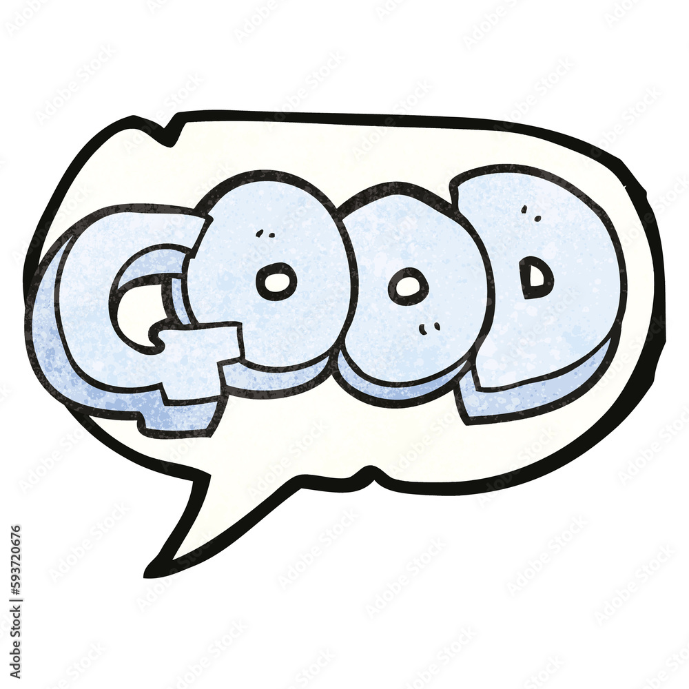 speech bubble textured cartoon Good symbol speech bubble textured cartoon Good symbol