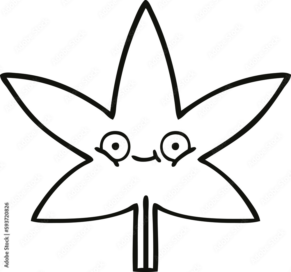 line drawing cartoon marijuana leaf line drawing cartoon marijuana leaf