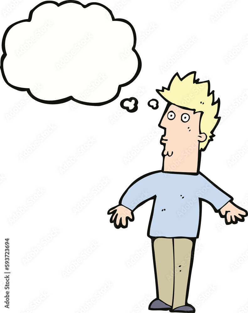 cartoon surprised man with speech bubble cartoon surprised man with speech bubble